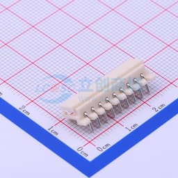 乳黃 1x9P 间距:2.5mm 弯插【插件】缩略图