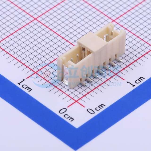1x7P 间距:1.5mm 立贴 系列:ZH实物图