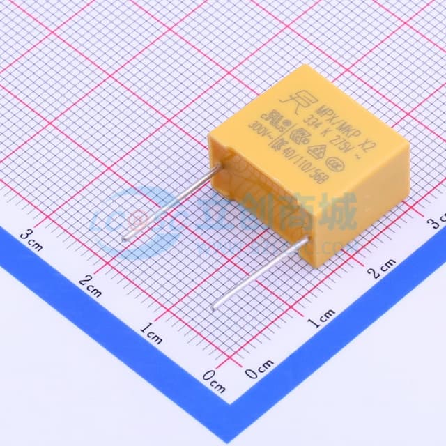 330nF ±10% 275V 等级:X2 【安规】实物图