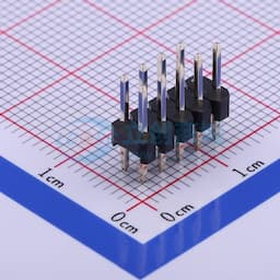 2x5P 间距:2.54mm 方针 直插 【排针】缩略图