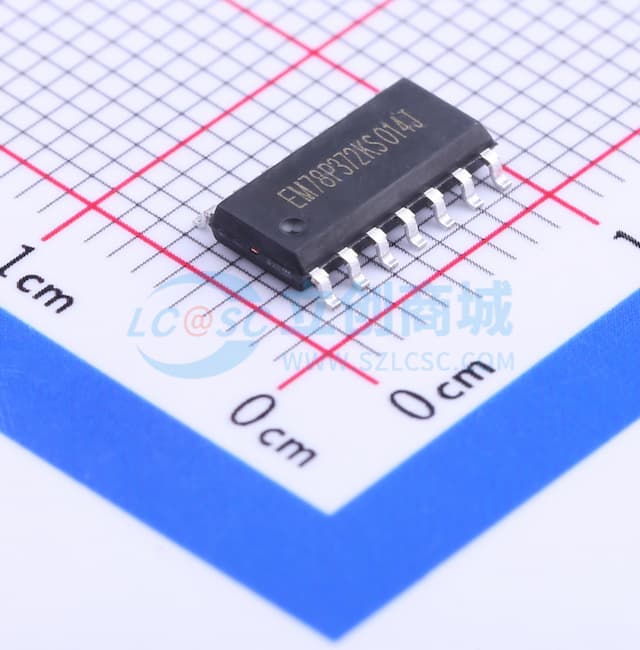 EM78P372KSO14J实物图