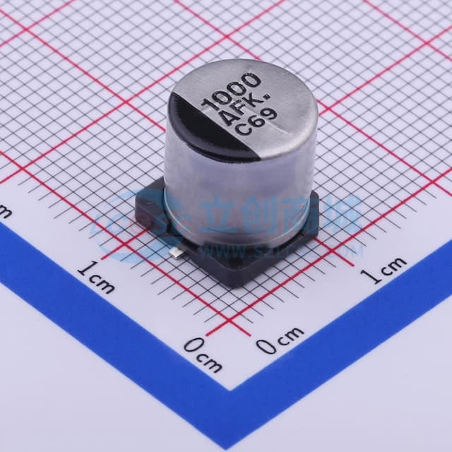 1000uF ±20% 10V实物图