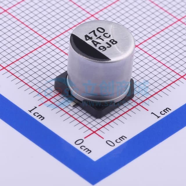 470uF ±20% 10V实物图