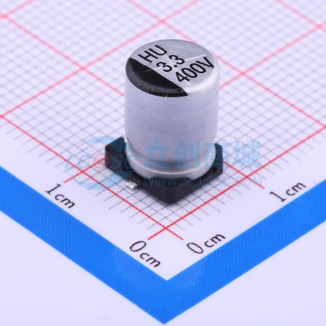 3.3uF ±20% 400V实物图
