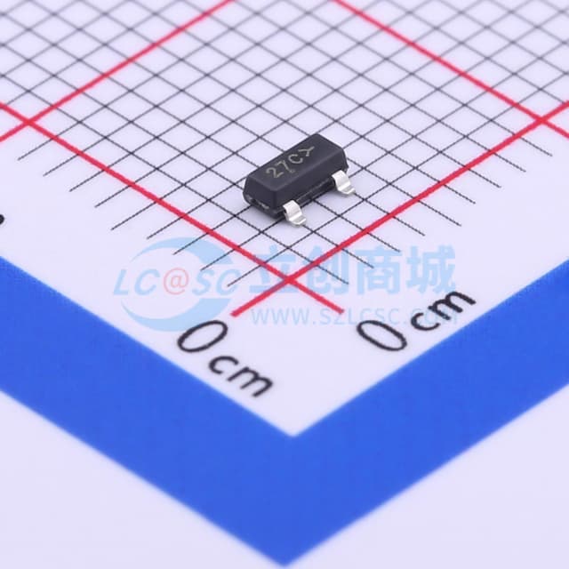 单向ESD 22V截止 峰值浪涌电流：1A@1.0ms实物图