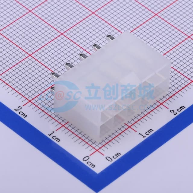 2x5P 间距:4.2mm 直插 【插件】实物图