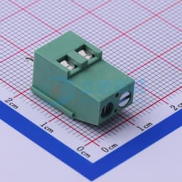 1x2P 5.08mm 直插 排数:1 每排P数:2 【螺钉】缩略图