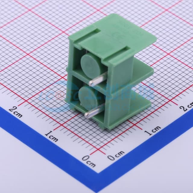 7.62mm 1x2P 每排P数:2 排数:1 直针 边脚 【栅栏】实物图