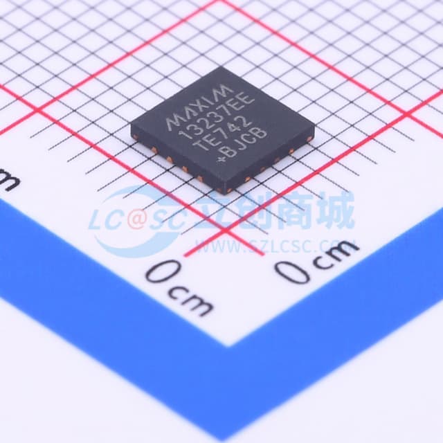 MAX13237EETE+实物图