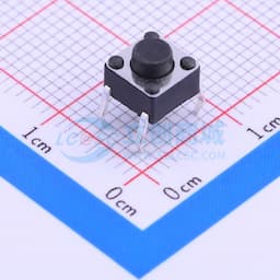 6.1*6.1*5mm 直插 轻触开关 【轻触】缩略图