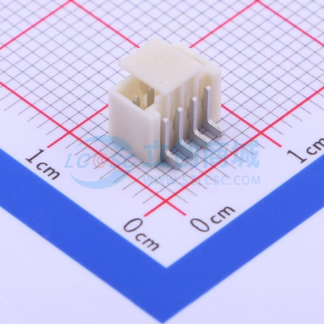 间距:1.5mm 1x4P实物图