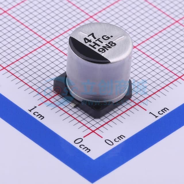 47uF ±20% 50V实物图