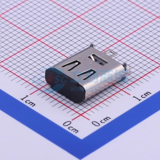 Type-C 母 立贴实物图