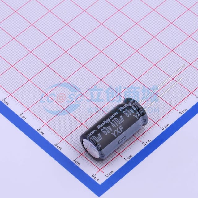 470uF ±20% 63V 【插件】实物图