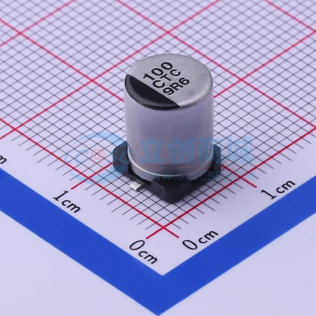 100uF ±20% 16V实物图