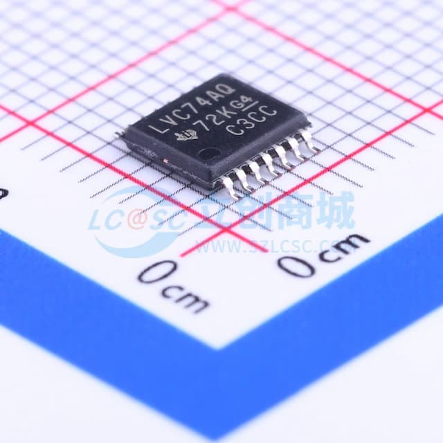 SN74LVC74AQPWRQ1实物图