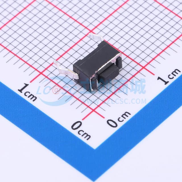 6*3.5*4.3mm 直插 轻触开关 【轻触】实物图