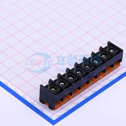 9.5mm 1x8P 每排P数:8 排数:1 直针 边脚 【栅栏】缩略图