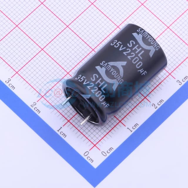 2200uF ±20% 35V 【插件】实物图