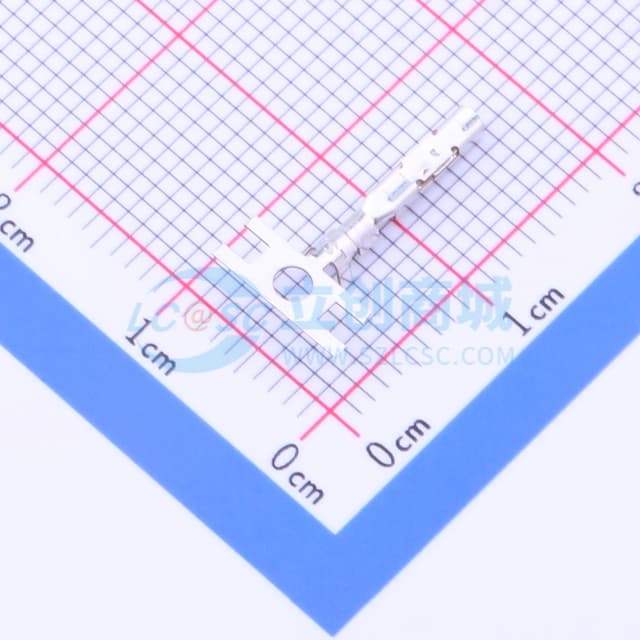 可分离压接式连接器，2.54mm间距实物图