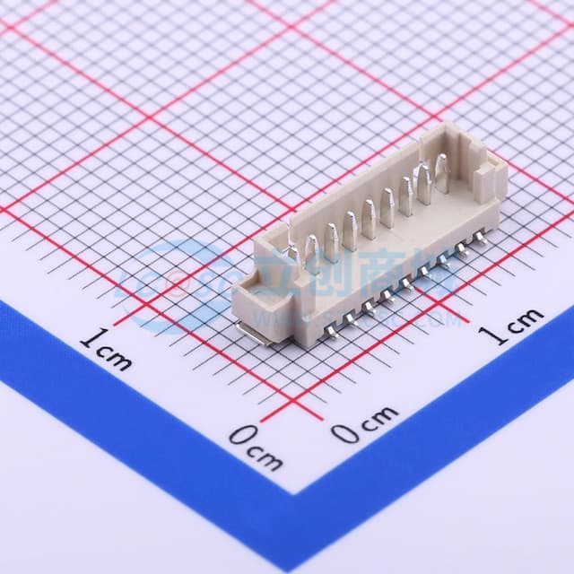 1x9P 间距:1.25mm实物图
