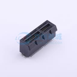 黑色 PCIE 卡边缘连接器 PCI-E 卡边缘连接器 SMT TYPE缩略图