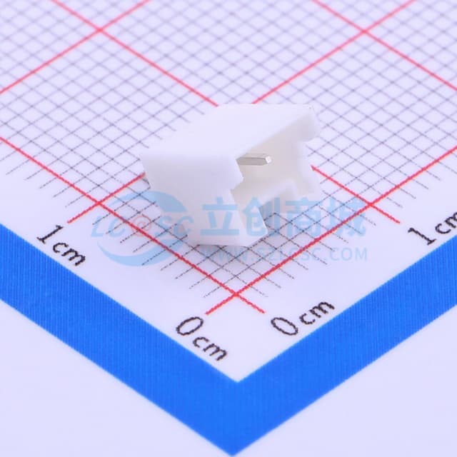 1x2P 间距:2mm 直插 【插件】实物图