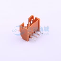 土黃 1x4P 间距:2mm 弯插【插件】缩略图