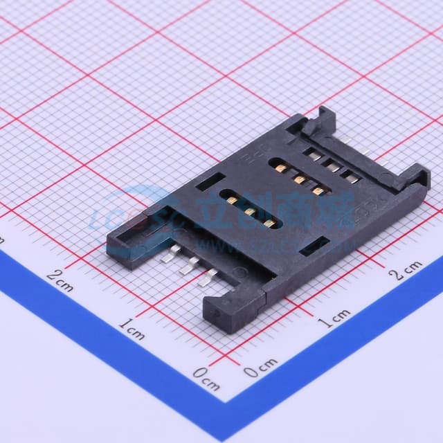 翻盖式 MiniSIM卡 卡座实物图