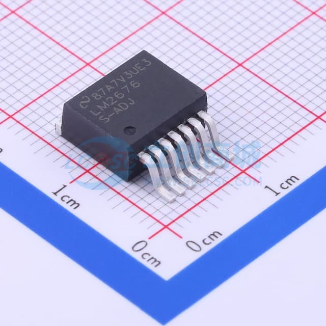 高效3A降压电压调节器实物图