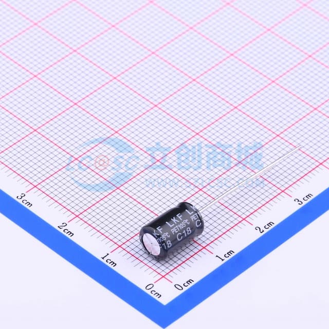 33uF ±20% 50V 【引线】实物图
