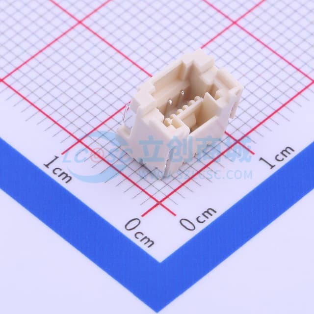 1x3P 间距:1.5mm 卧贴实物图
