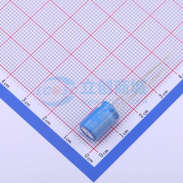 220uF ±20% 10V 【插件】实物图