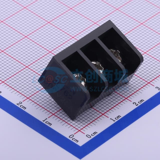 7.62mm 1x3P 直针 边脚 排数:1 每排P数:3 【栅栏】实物图