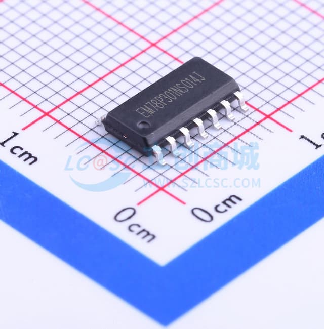 EM78P301NSO14J实物图