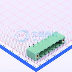 螺丝固定 1x6P 5.08mm 排数:1 每排P数:6 【插拔】缩略图