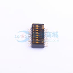 8位 1.27mm 拨码开关缩略图
