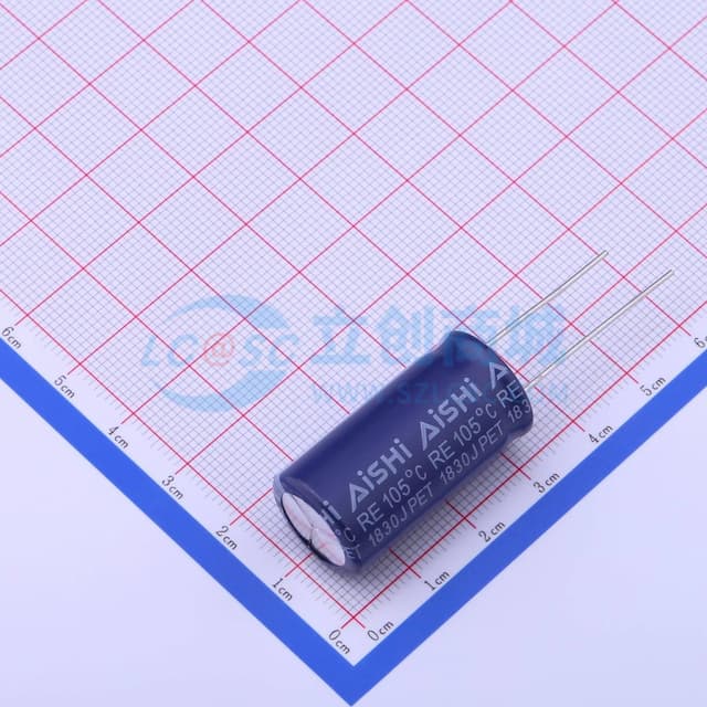 2200uF ±20% 50V 【插件】实物图