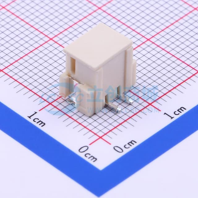 1x2P 间距:2.5mm 立贴 系列:XH实物图