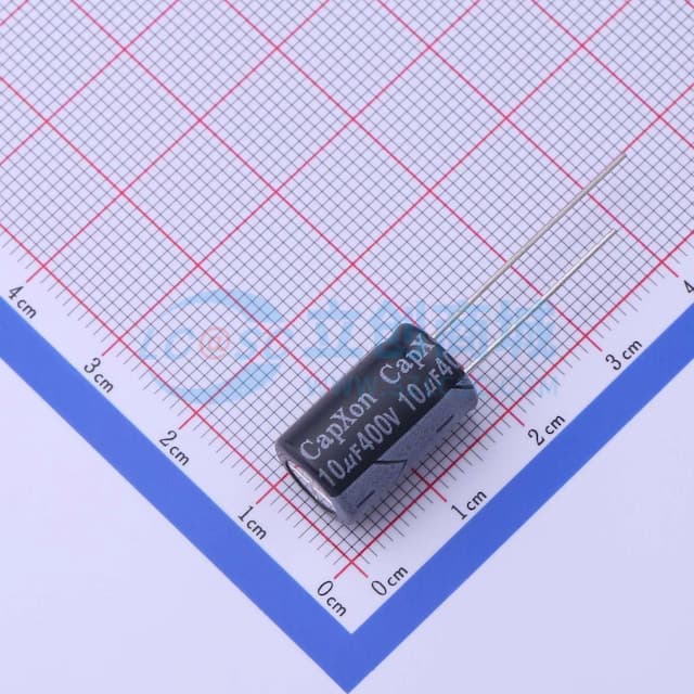 10uF ±20% 400V 【引线】实物图