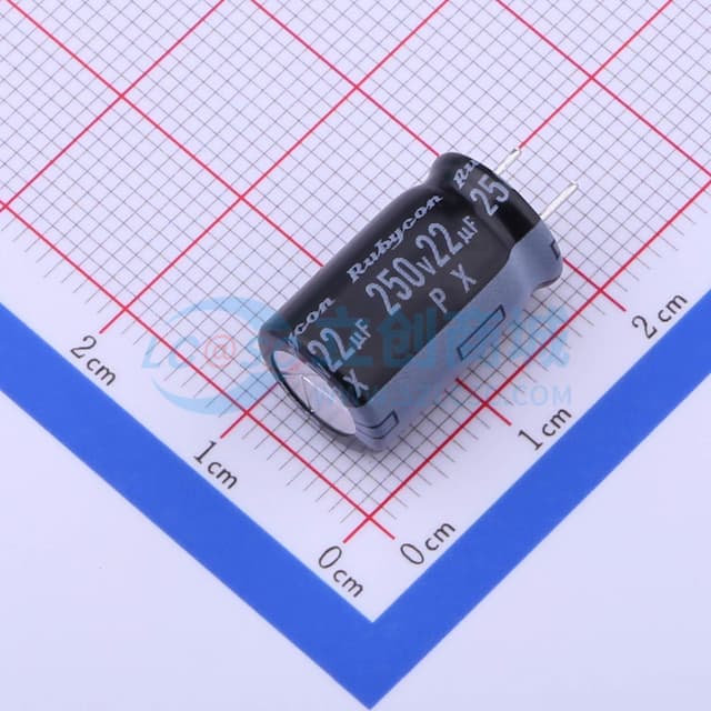 22uF ±20% 250V 【引线】实物图
