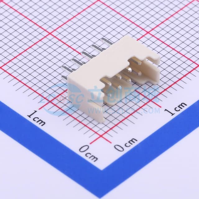 2x5P 间距:2mm 直插 系列:PHD 【插件】实物图