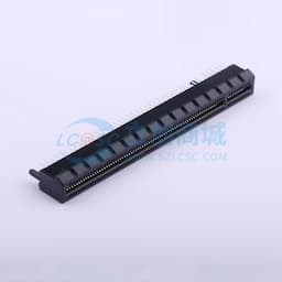 黑色 PCIE3.0 DIP连接器 带双定位柱 卡边缘插座 2.3mm引脚长,PA46【“金】缩略图