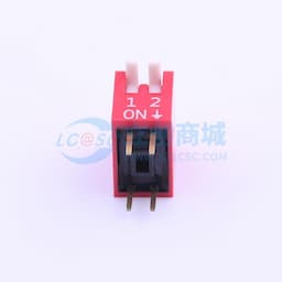 间距2.54mm 琴键 2位拨码开关 【拨码】缩略图