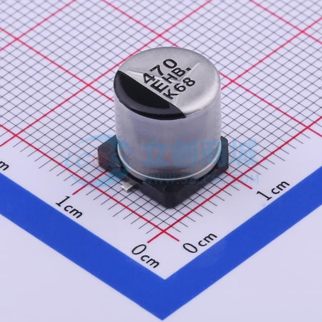 470uF ±20% 25V实物图