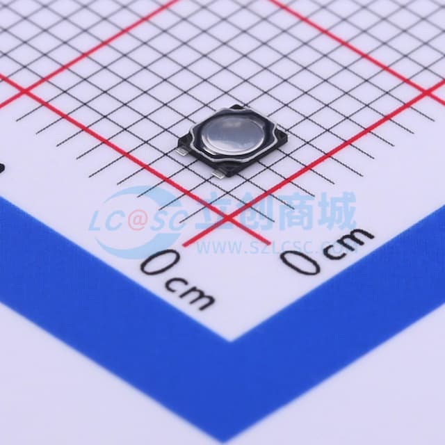 3*2.6*0.45mm 立贴 轻触开关实物图