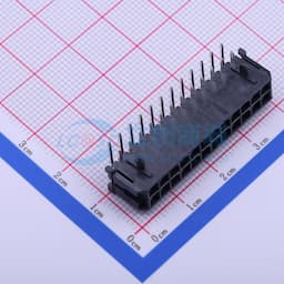 2x12P 间距:3mm 弯插 系列:Micro-Fit(MX 3.0) 【插件】缩略图