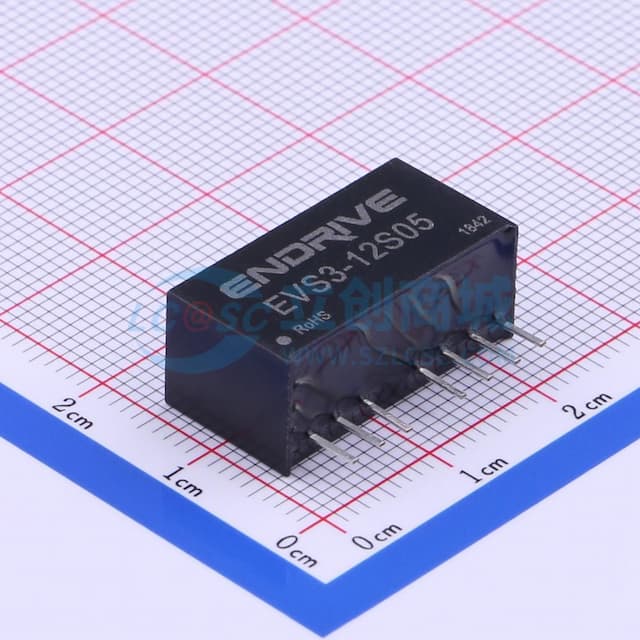 宽电压输入DC-DC模块电源3W【插件】实物图