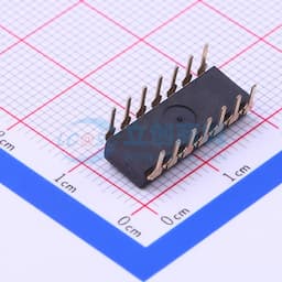 间距2.54mm 平拨,凸起式 7位拨码开关 【插件】缩略图