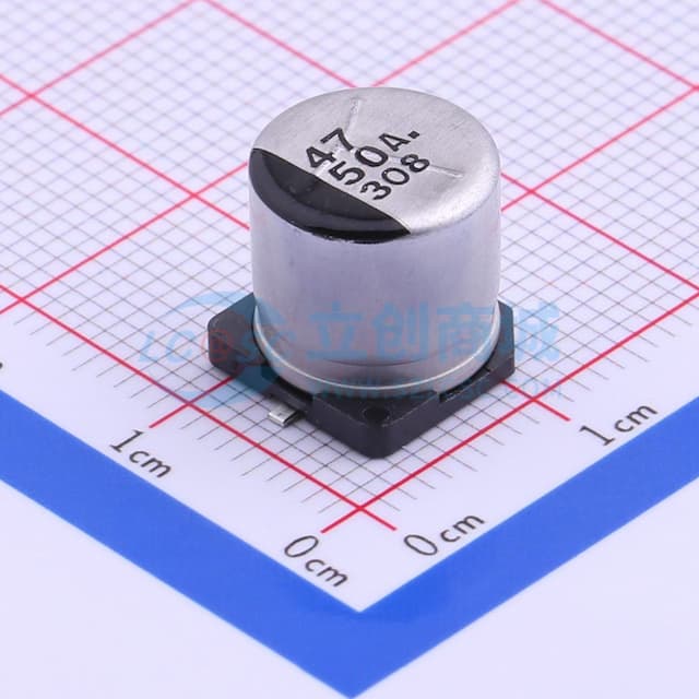 47uF ±20% 50V实物图